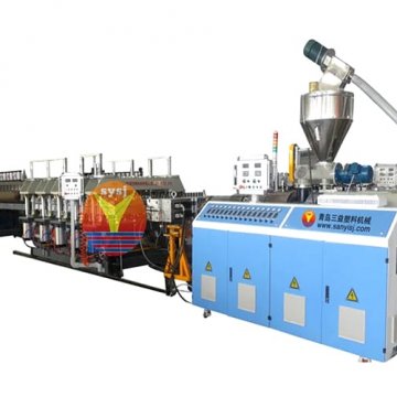 PVC construction template machine